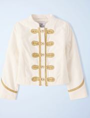 Girls Embroidered Velvet Band Jacket - New York City Ballet by GYMBOREE