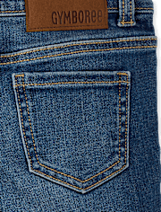 Girls Barrel Jeans - First Frost