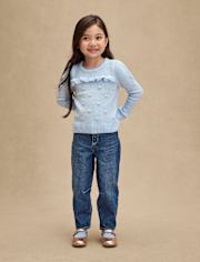 Jean Barrel pour fille - First Frost