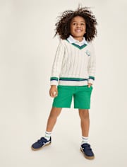 Boys Ripstop Performance Pull On Shorts - Club House