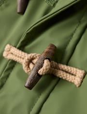 Boys Hooded Rain Jacket - Driftwood Bay