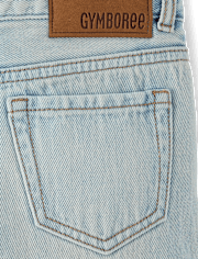 Kids Ripped Paint Splatter Baggy Jeans - Driftwood Bay