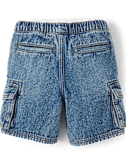 Short cargo en jean pour garçon - Little Essentials
