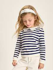 Girls Floral Eyelet 3-Piece Hair Set - Driftwood Bay