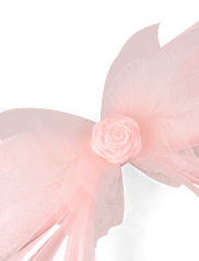 Girls Floral Bow 3-Piece Hair Set - Enchanted Garden