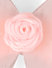 Girls Floral Bow 3-Piece Hair Set - Enchanted Garden