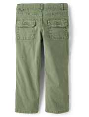 Boys Garment Dyed Cargo Pants - Coastal Edit