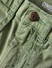 Boys Garment Dyed Cargo Pants - Coastal Edit