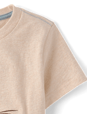 Haut brodé lapin pour garçon - Jardin enchanté