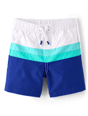 Maillots de bain garçon colorblock - Boutique de maillots de bain