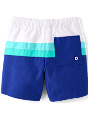 Maillots de bain garçon colorblock - Boutique de maillots de bain