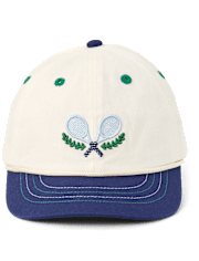 Boys Embroidered Tennis Baseball Hat - Club House