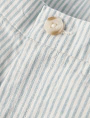 Boys Striped Linen Blend Dress Pants - Special Occasions