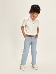 Pantalon chino garçon - Jardin enchanté