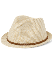 Boys Braided Fedora - Little Essentials