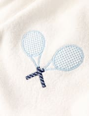 Kids Embroidered Tennis Terry Polo - Club House