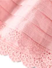 Robe à nœud papillon en lin mélangé pour filles - Collection Lin