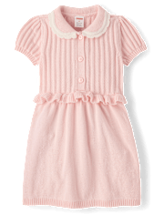 Robe pull Peter Pan brodée pour fille - Jardin enchanté