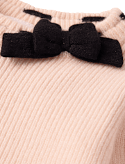 Ensemble 2 pièces pour bébé fille avec pull péplum à nœud - Homegrown by Gymboree