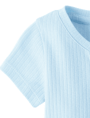 Baby Boys Marled Henley Bodysuit 3-Pack