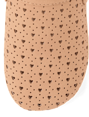 Girls Perforated Heart Clogs - Little Essentials