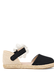 Girls Flower Espadrilles - Petit Paris