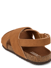 Boys Cross Strap Sandals - Little Essentials