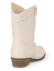 Girls Floral Cowgirl Boots - Driftwood Bay