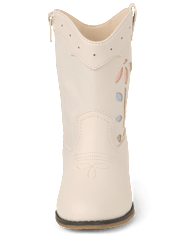 Girls Floral Cowgirl Boots - Driftwood Bay