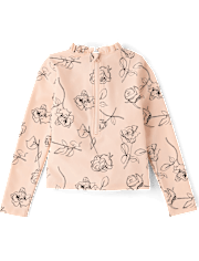 Girls Floral Rashguard Tankini Swimsuit - Swim Shop