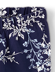 Girls Floral Leggings - Driftwood Bay