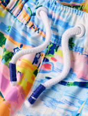 Carte postale de vacances pour garçons - Maillots de bain - Boutique de natation