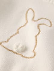 Baby Embroidered Bunny Silhouette Sweater 2-Piece Outfit Set - Homegrown by Gymboree