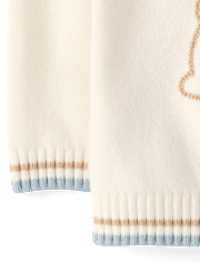 Ensemble 2 pièces pour bébé avec pull brodé silhouette de lapin - Homegrown by Gymboree