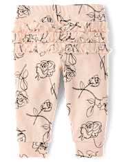 Baby Girls Rose Ruffle Leggings 3-Pack - Homegrown By Gymboree