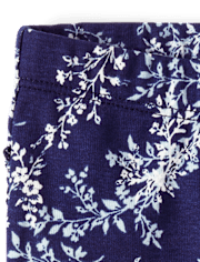 Girls Floral Ruffle Leggings 3-Pack - Homegrown by Gymboree
