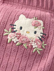 Baby Girls Hello Kitty® Floral Toile Ruffle Leggings 3-Pack