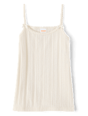 Girls Pointelle Cami 3-Pack - Little Essentials