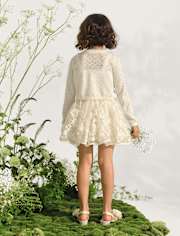 Girls Embroidered Floral Tulle Tutu Skirt - Marchesa Mini x Gymboree