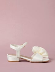 Girls Rosette Faux Pearl Heels - Marchesa Mini x Gymboree