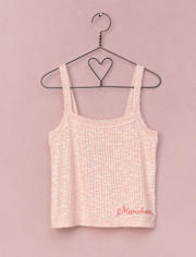 Girls Scalloped Ribbed Sweater Tank Top - Marchesa Mini x Gymboree