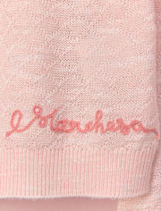 Girls Rosette Pointelle Sweater - Marchesa Mini x Gymboree