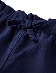 Girls Ruffle Pull On Shorts - Little Essentials