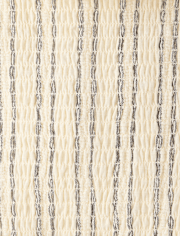 Girls Striped Textured Smocked Bow Shoulder Tank Top - Driftwood Bay