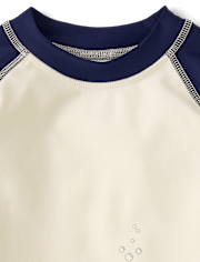 Boys Embroidered Whale Rashguard - Swim Shop