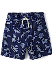 Boys Sea Creature Swim Trunks - Swim Shop