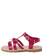 Girls Bow Sandals - Nantucket Charm