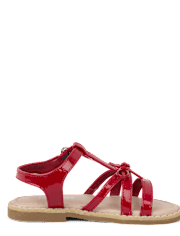 Girls Bow Sandals - Nantucket Charm