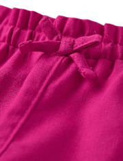 Girls Ruffle Pull On Shorts - Little Essentials