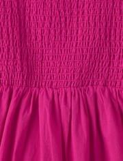 Womens Mommy And Me Embroidered Eyelet Tiered Dress - Amalfi Coast